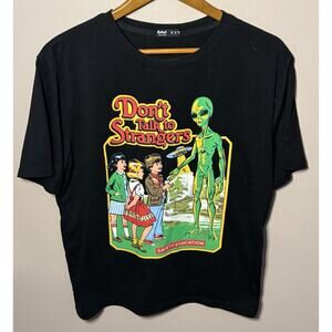 Steven Rhodes Don’t Talk To Strangers T-shirt M Unisex